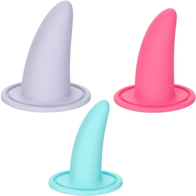 CalExotics She ology Advanced Wearable Vaginal Dilator Set Assorted 3 count
