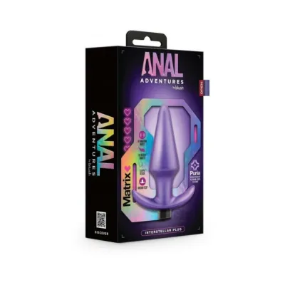 Butt Plugs Anal Adventures Matrix Interstellar Plug Astro Violet