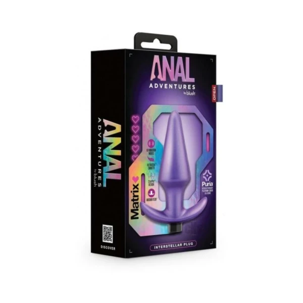 Butt Plugs: Anal Adventures Matrix Interstellar Plug Astro Violet