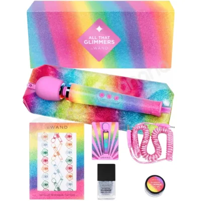 Le Wand Rainbow Ombre Petite Massager Wand Gift Pack