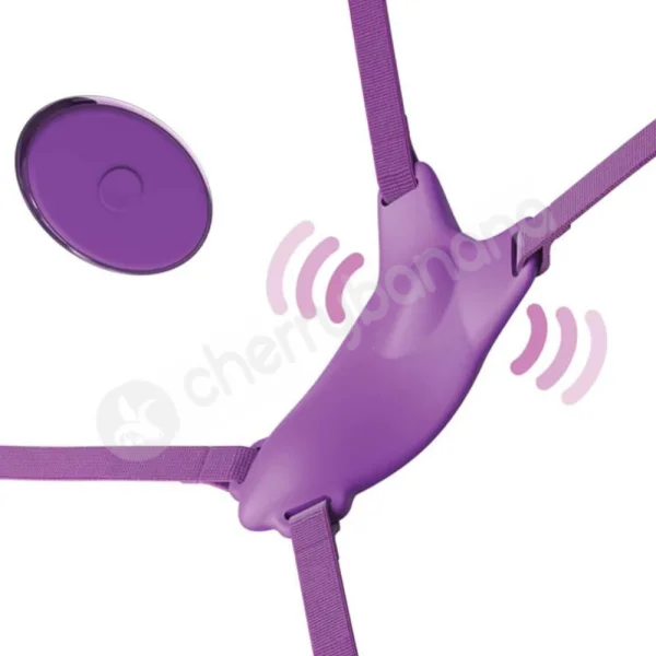 Fantasy For Her Ultimate Butterfly Strap-On Clit Stimulating Vibrating Panties