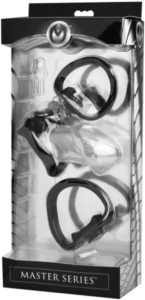 Rikers Locking Chastity Cage