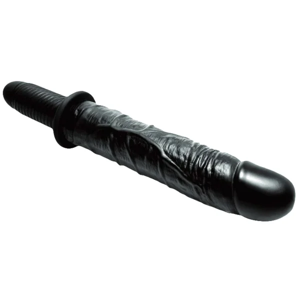 Extra-LARGE & THICK Vibrating Dildo Thruster - 14" LONG!