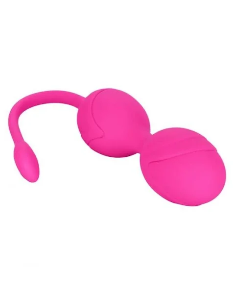 Remote Dual Silicone Motor Kegel System - Pink