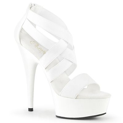 6 inches Heel 1 3 4 inches PF Criss Cross Sandal Back Zip