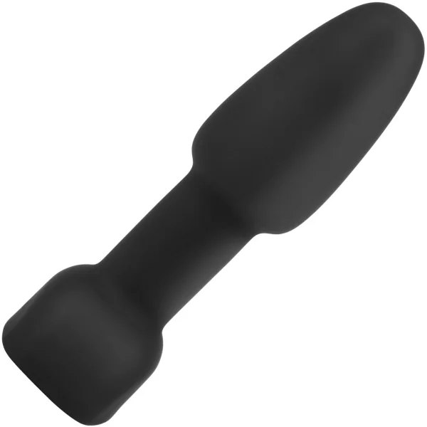 b-Vibe Rimming Plug Petite - Waterproof Remote Control Vibrating Anal Toy - Black
