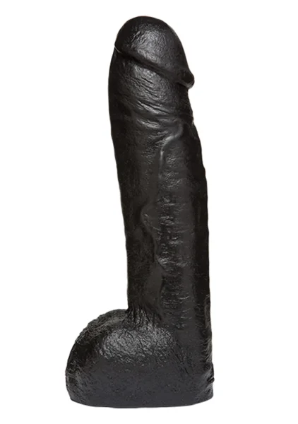 Doc Johnson Vac-U-Lock Realistic Hung 12" Cock - CodeBlack
