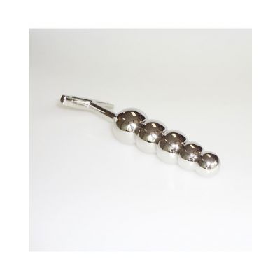 Stainless Anal Probe With T bar Silver