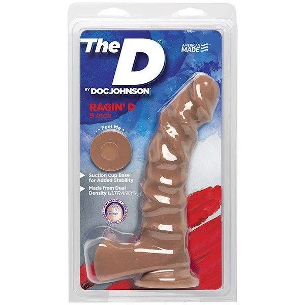 The D" Raging D Dual Density Ultraskin Realistic Dong