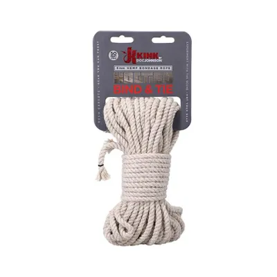 Doc Johnson X Kink Bind And Tie 50ft Hemp Bondage Rope