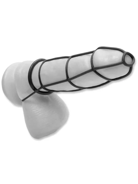 Fetish Fantasy Elite Cockcage And Ring Set Black