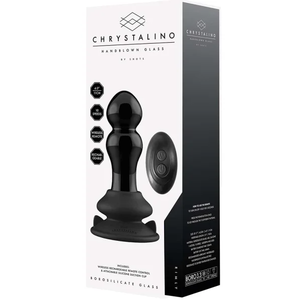 Chrystalino Rimly Remote Glass Vibe
