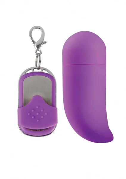 Chloe G-spot Remote Control Vibrating Egg - Purple — image 3 of 3