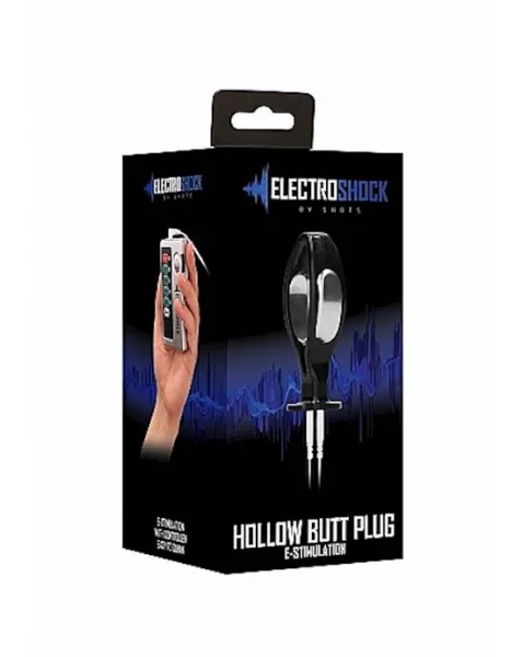 E-stim Butt Plug - Black - 3 Inch