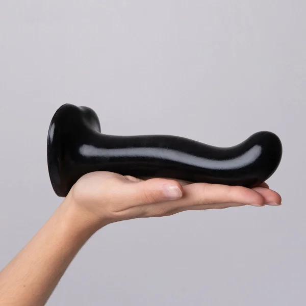 Strap On Me Prostate and G Spot Curved Dildo XLarge Black
