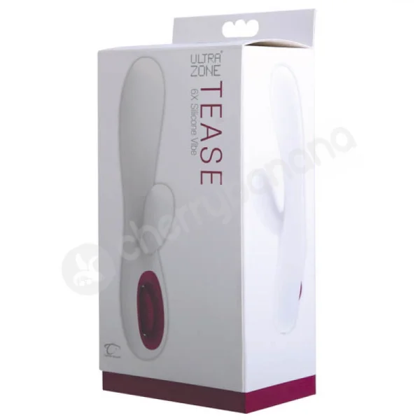 Ultrazone Tease White Rechargeable Vibrator