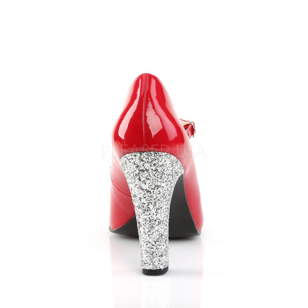 4 inches Heel, 1 1/2 inches PF Round Toe Mary Jane Pump — image 4 of 20