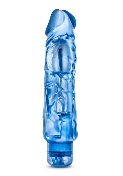 Blush Wild Ride Vibrating Dong (Blue)