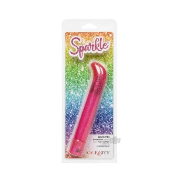 Sparkle Slim G-Vibe - Pink