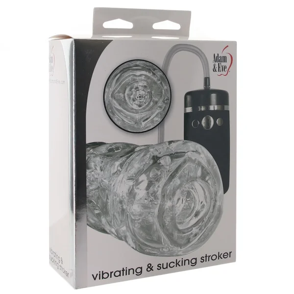 Adam & Eve Vibrating & Sucking Stroker

