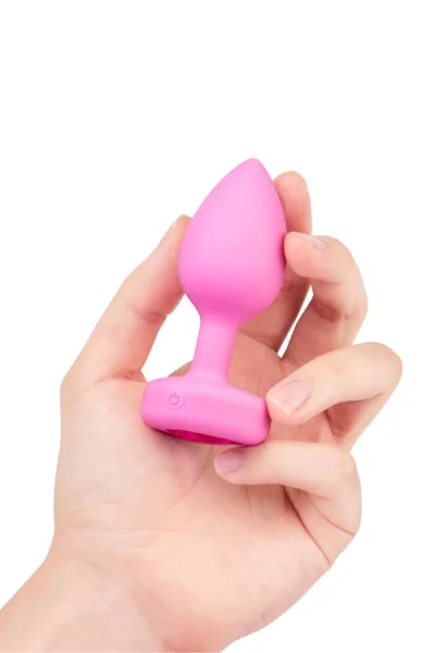 B-Vibe 3.85" Small Vibrating Heart Plug