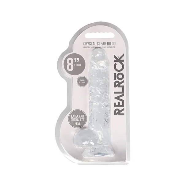 Realrock Realistic Dildo With Balls 8 inches — image 11 of 13