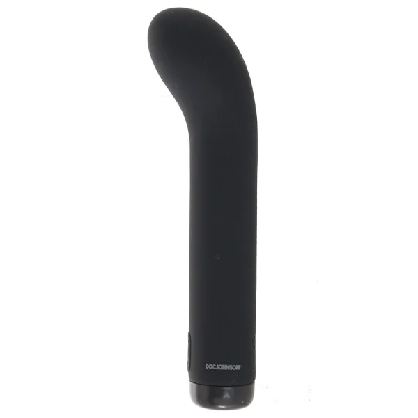 In A Bag Silicone Rechargeable G-Spot Vibrator By Doc Johnson - Black