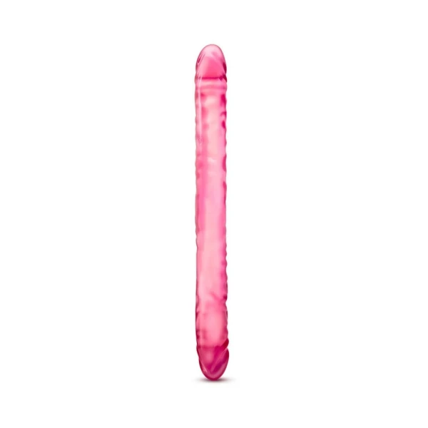 B Yours - 18in Double Dildo - Pink — image 7 of 10