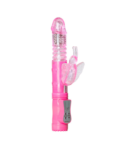 Easytoys Pink Butterfly Vibrator