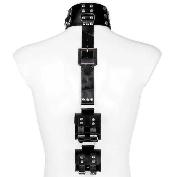 Bondara Edge Bound and Buckled Restraint and Jock Strap Set