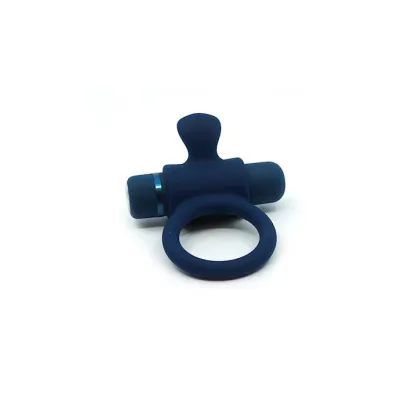 Nu Sensuelle Silicone Bullet Ring Navy