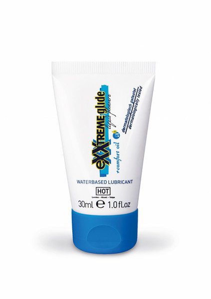 HOT eXXtreme Glide - waterbased lubricant with comfort oil - 30 - Top Sex Lubricant Brands