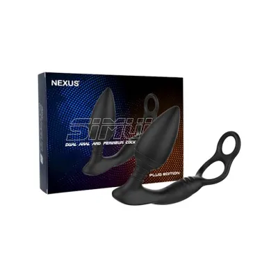 Simul8 Plug Edition Vibrating Dual Motor Anal Cock And Ball Toy