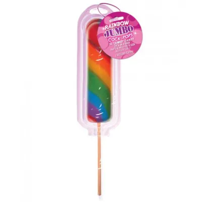 Jumbo Rainbow Pop on Blister Card