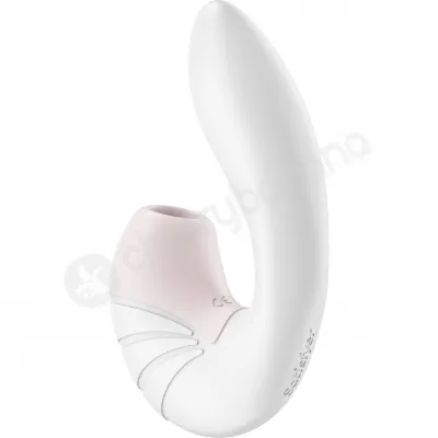 Satisfyer Supernova White Air Pressure Wave Clit Stimulation G Spot Vibrator