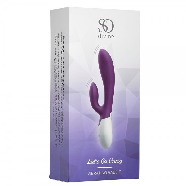 So Divine Let's Go Crazy Vibrating Rabbit