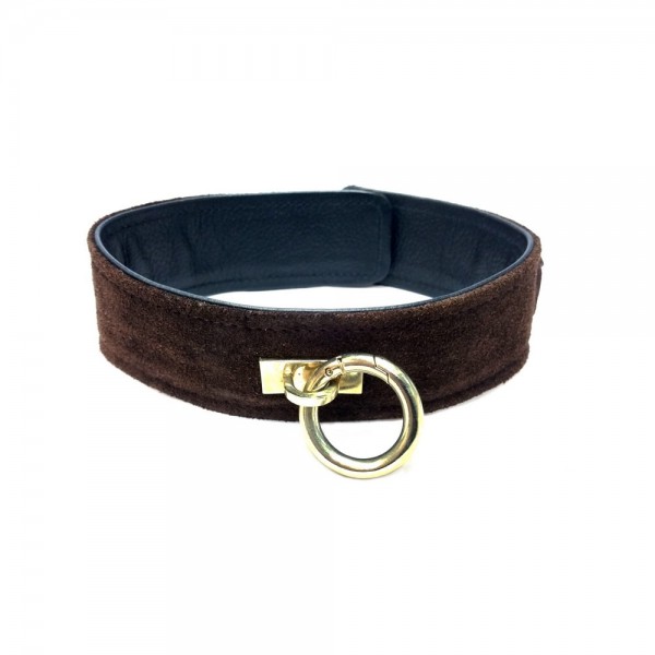 Rouge Fifty Times Hotter Plain Collar - Brown