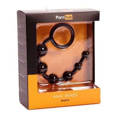 Pornhub Official Collection Anal Beads Black