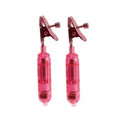 One Touch Vibrating Nipple Clamps