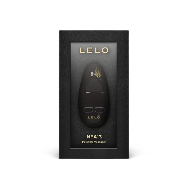 LELO NEA 3 Luxury Rechargeable Waterproof Vibrator - Pitch Black