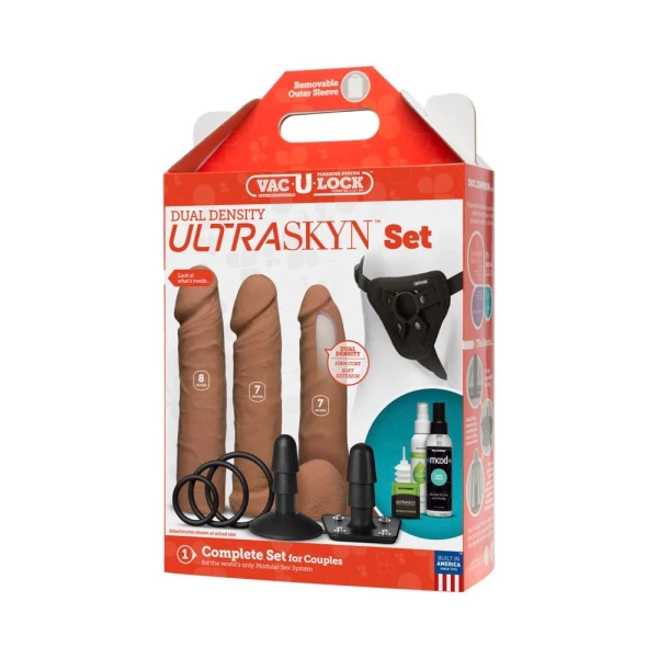 Vac-U-Lock Dual Density Ultraskyn Set - Tan