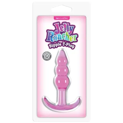 Jelly Rancher T plug Ripple Pink