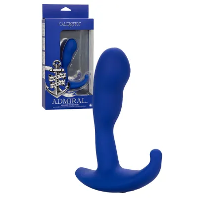 California Exotic Admiral Advanced 4 Vibrating Curved Anal Probe