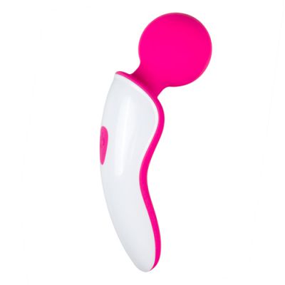 Mini Wand Massager Pink White