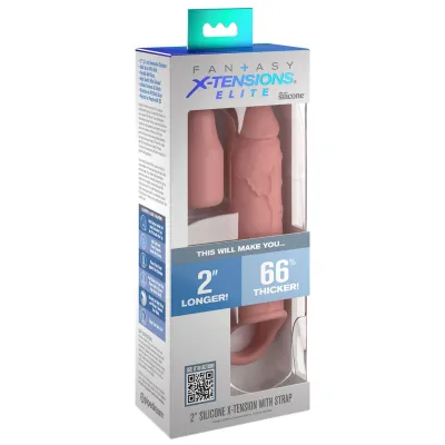 2 Premium Penis Sleeve Strap