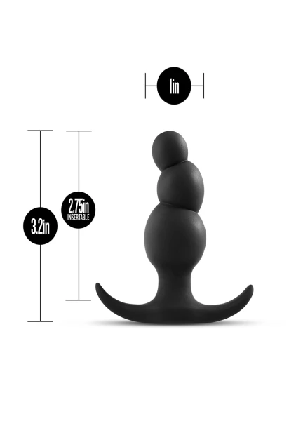 Anal Adventures Platinum Stacked Plug