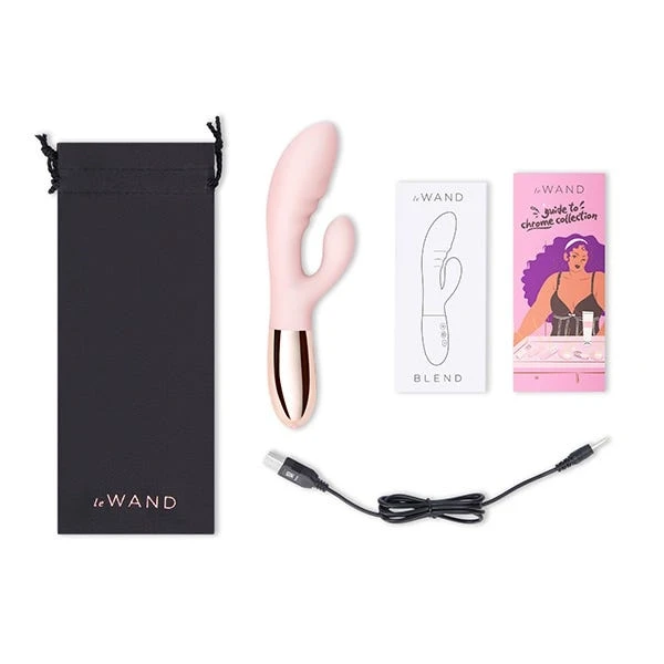 Le Wand Chrome Blend Rabbit Vibrator