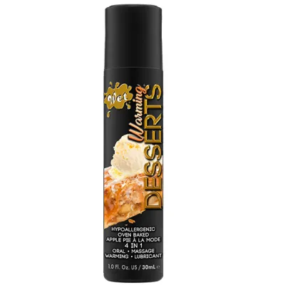 Wet Warming Desserts Lubricant Apple Pie A La Mode