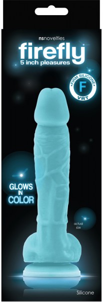 Glowing 5" Cock + Balls