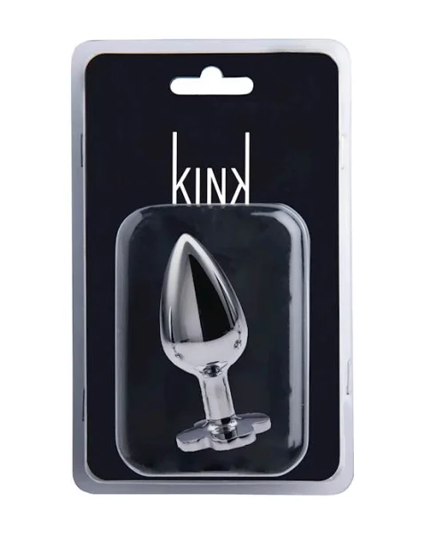 Kink Range Flower Gem Butt Plug - 3.2 Inch - Purple - Medium